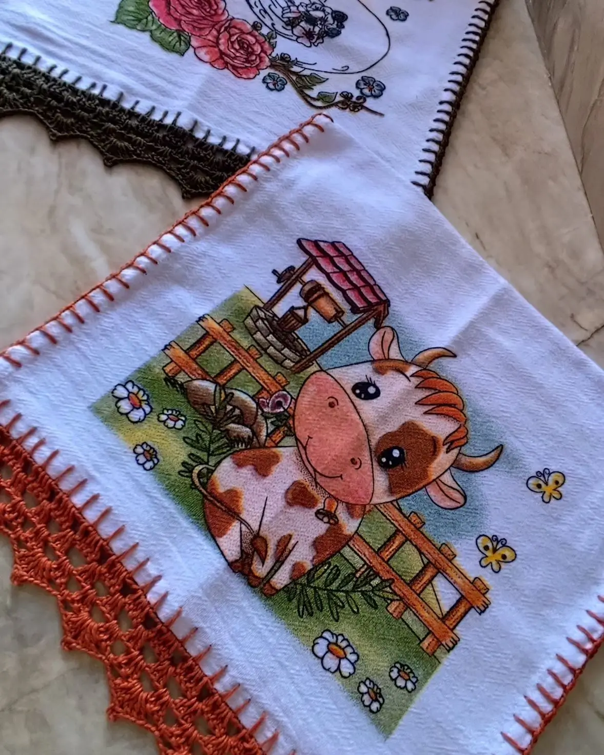 Pano de prato estampado 5